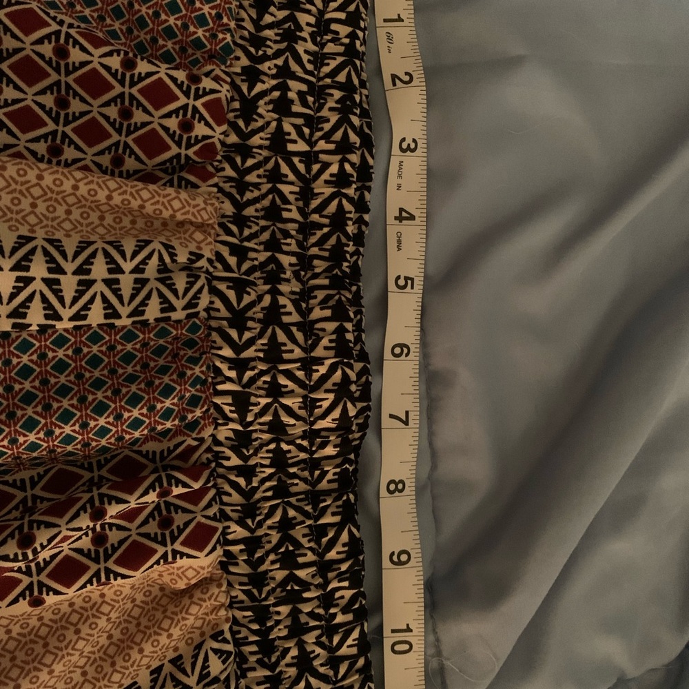 Bobeau Multicolor Geometric Print Pants - Picture 4 of 10